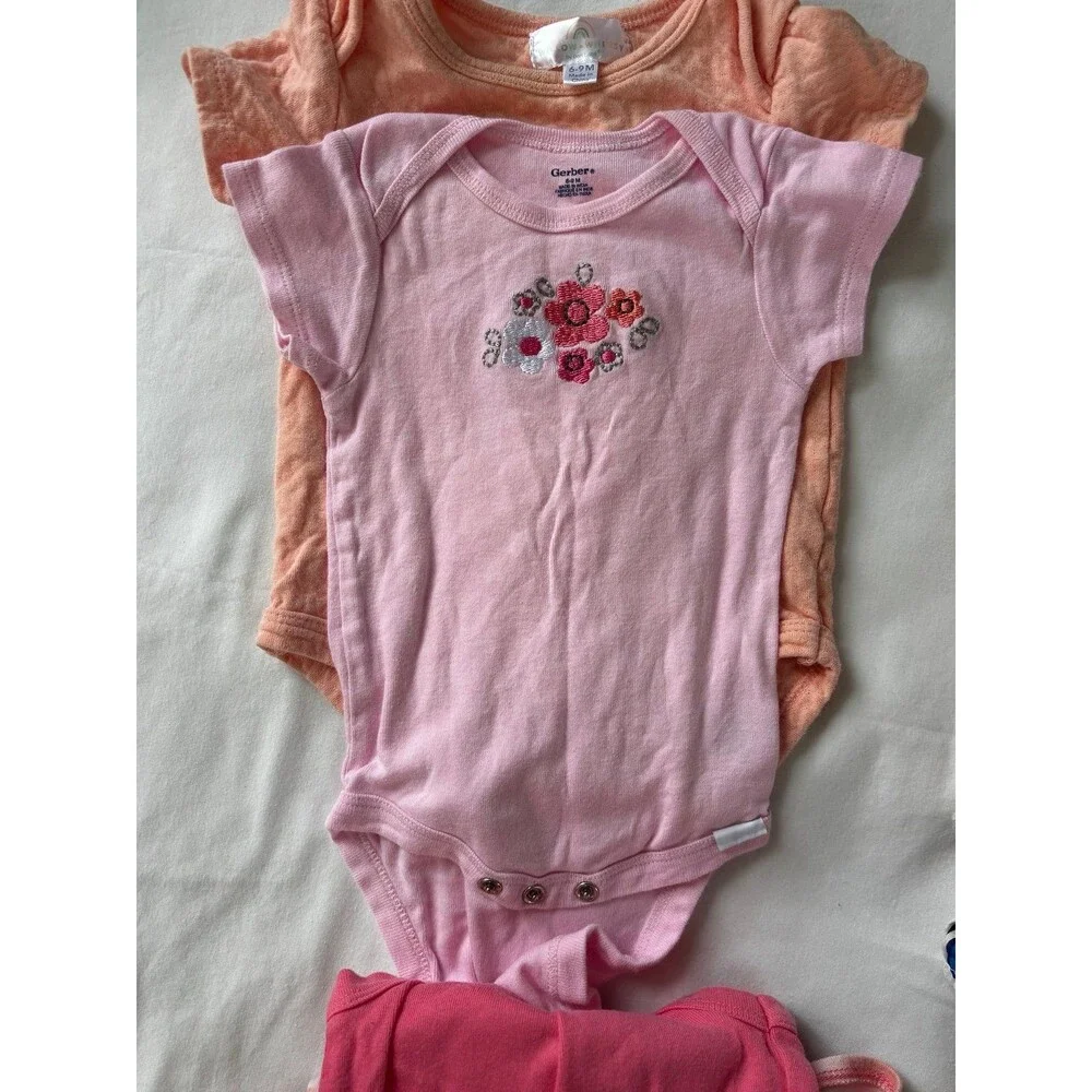 Carters months bodysuits